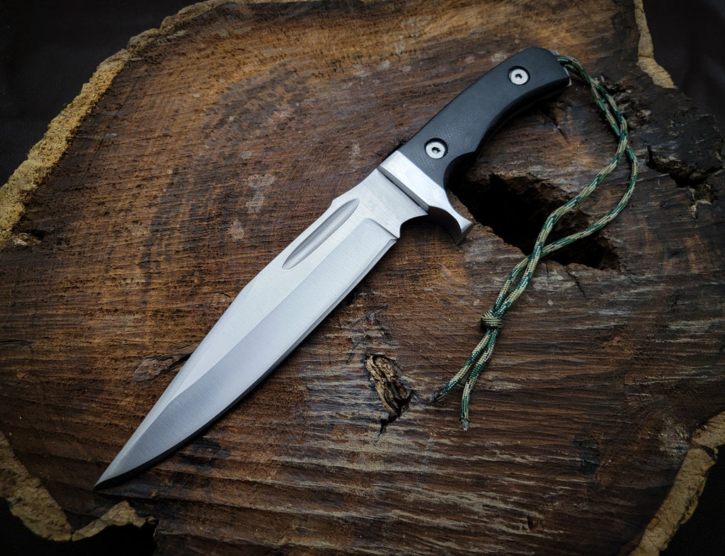 RAMBO V Replica Bowie Knife with Leather Sheath