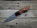 Handmade Damascus Steel Chef Knives Set 5 Pieces with Premium Sheath