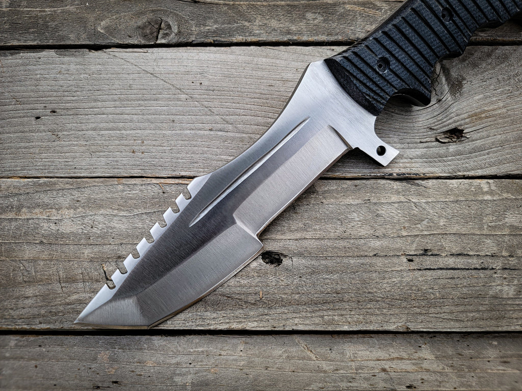 Tom Brown Tracker: Handmade Full Tang Fixed Blade Hunting Knife
