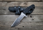 Tom Brown Tracker: Handmade Full Tang Fixed Blade Hunting Knife