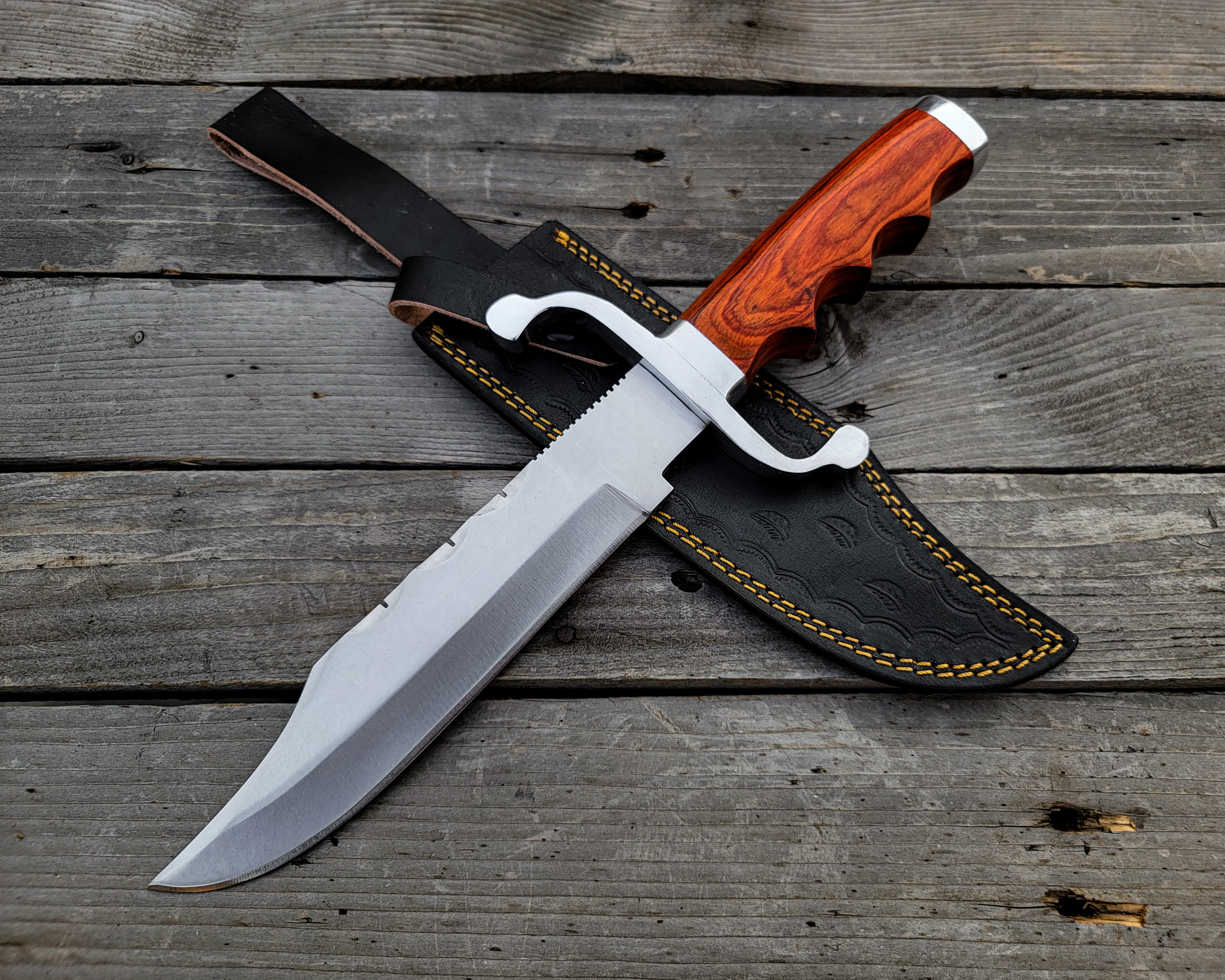 Custom Handmade Jumanji Replica knife with Leather Sheath