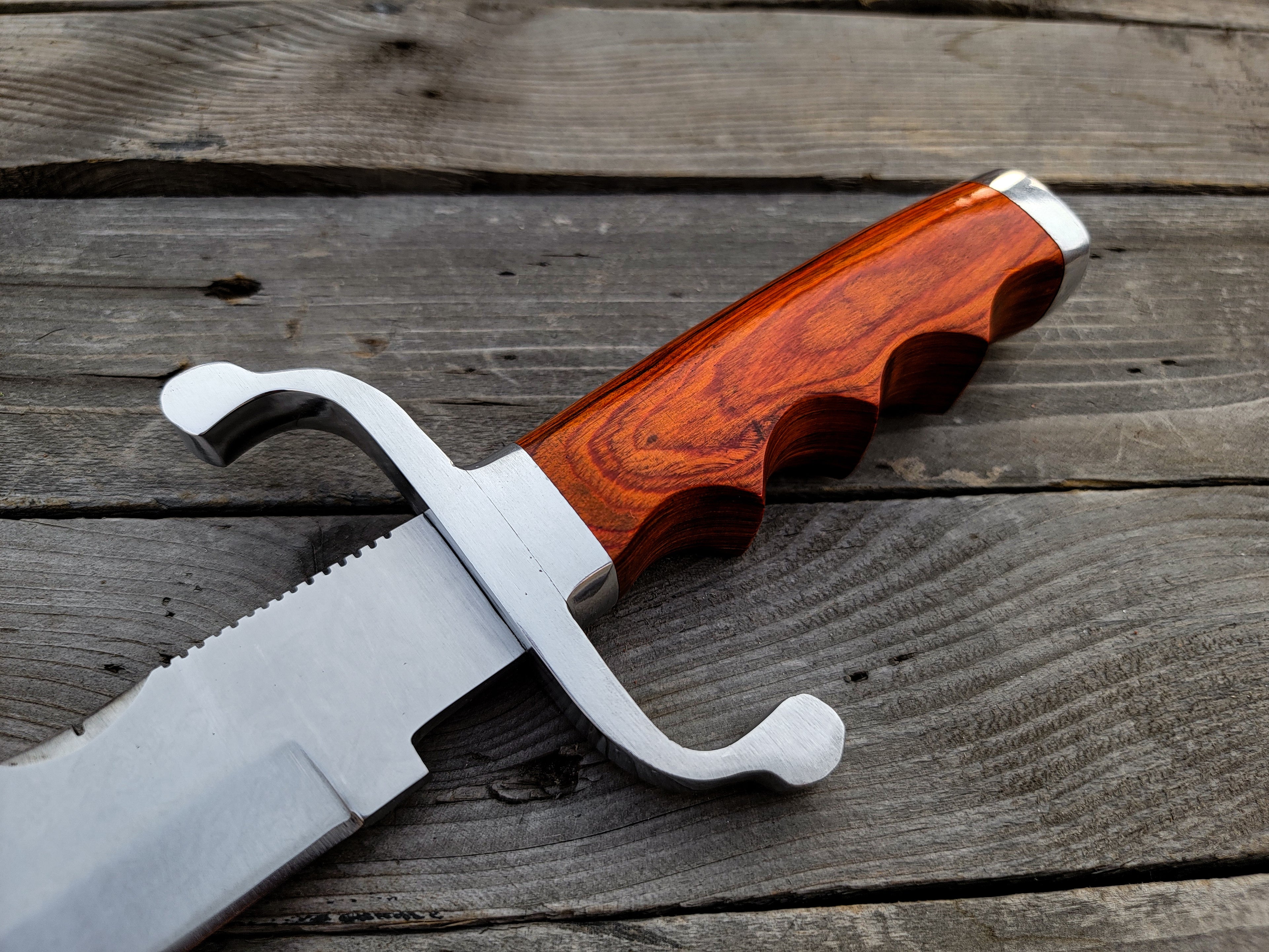 Custom Handmade Jumanji Replica knife with Leather Sheath