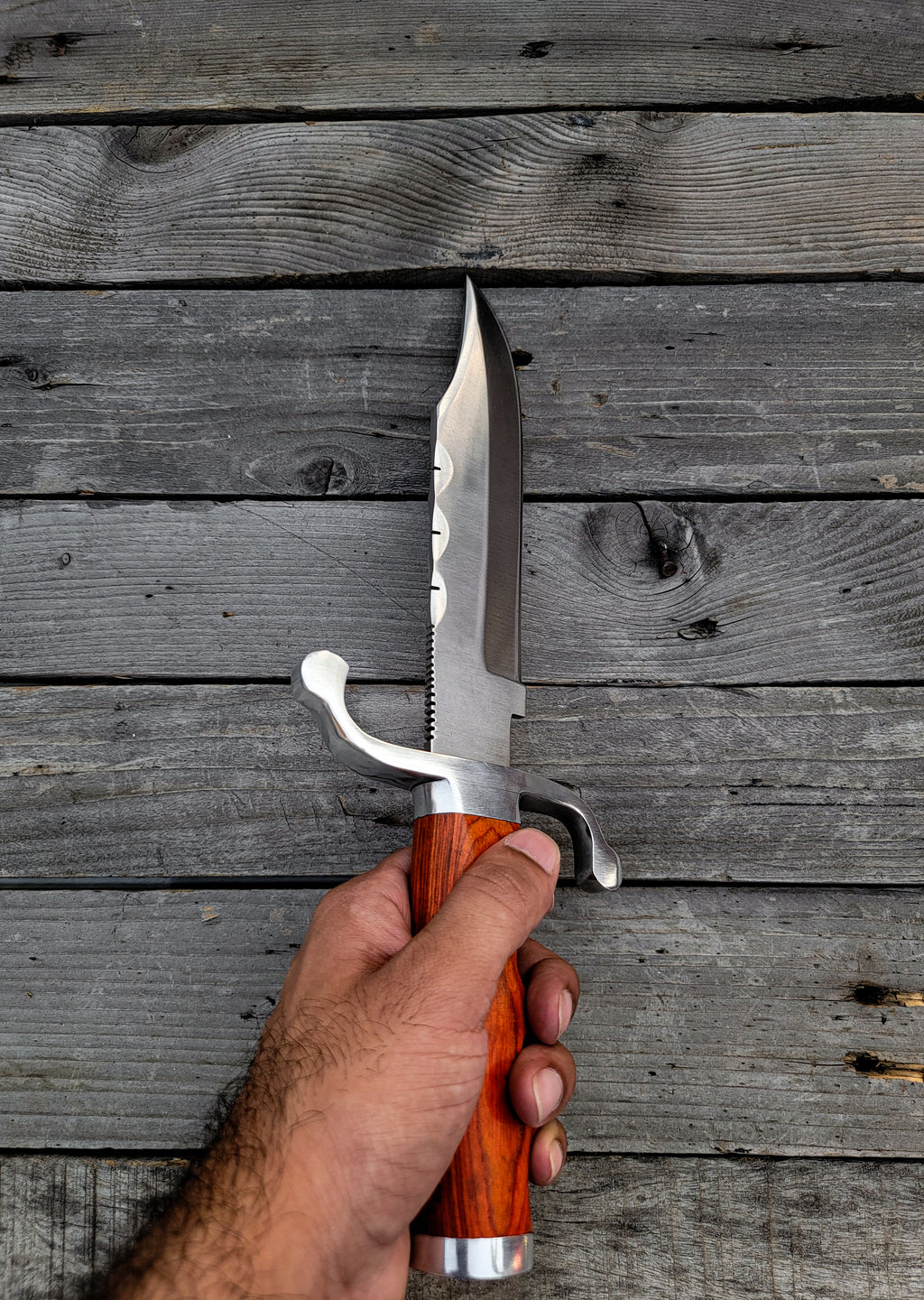 Custom Handmade Jumanji Replica knife with Leather Sheath