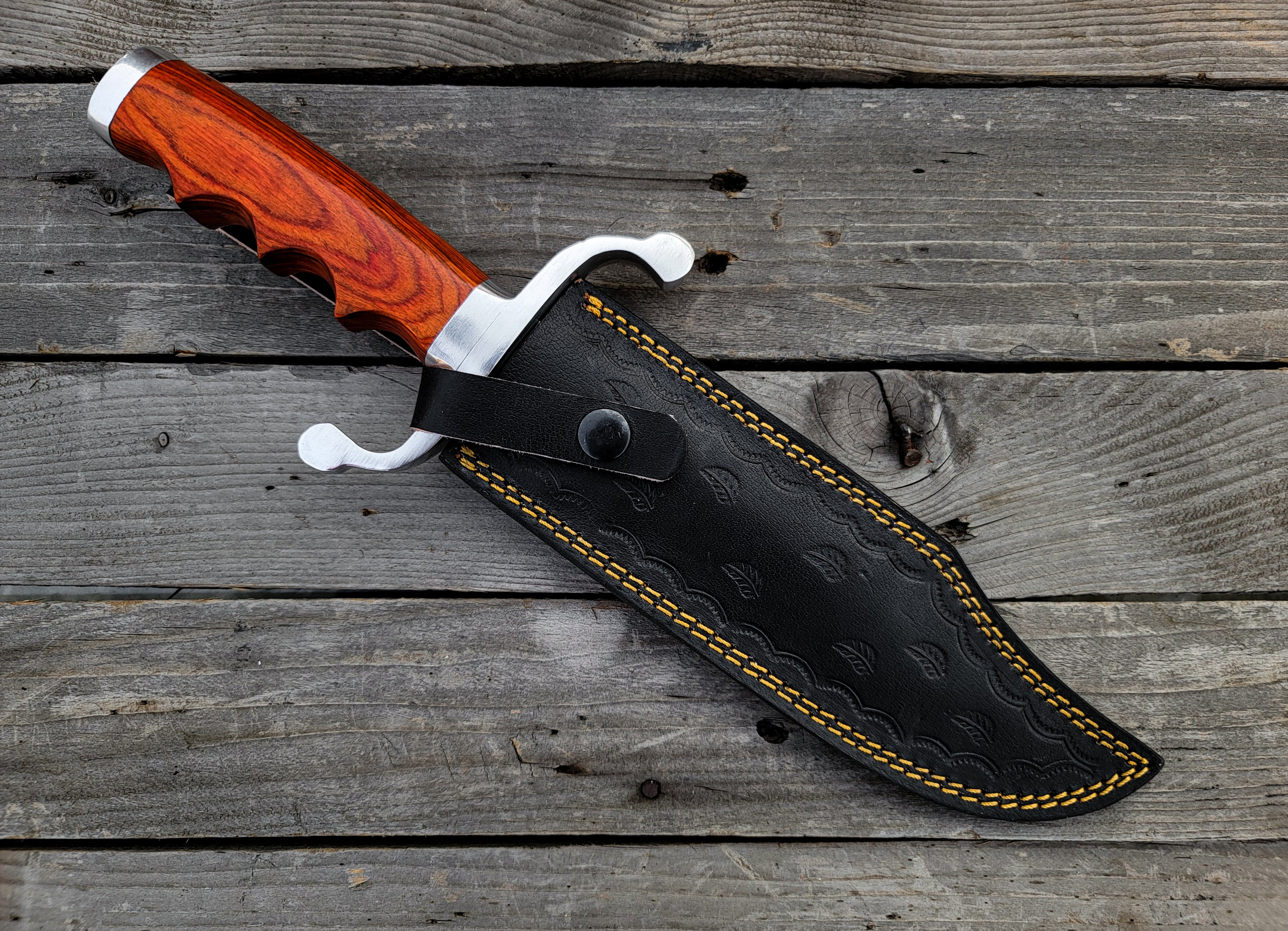Custom Handmade Jumanji Replica knife with Leather Sheath