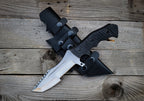 Tom Brown Tracker: Handmade Full Tang Fixed Blade Hunting Knife