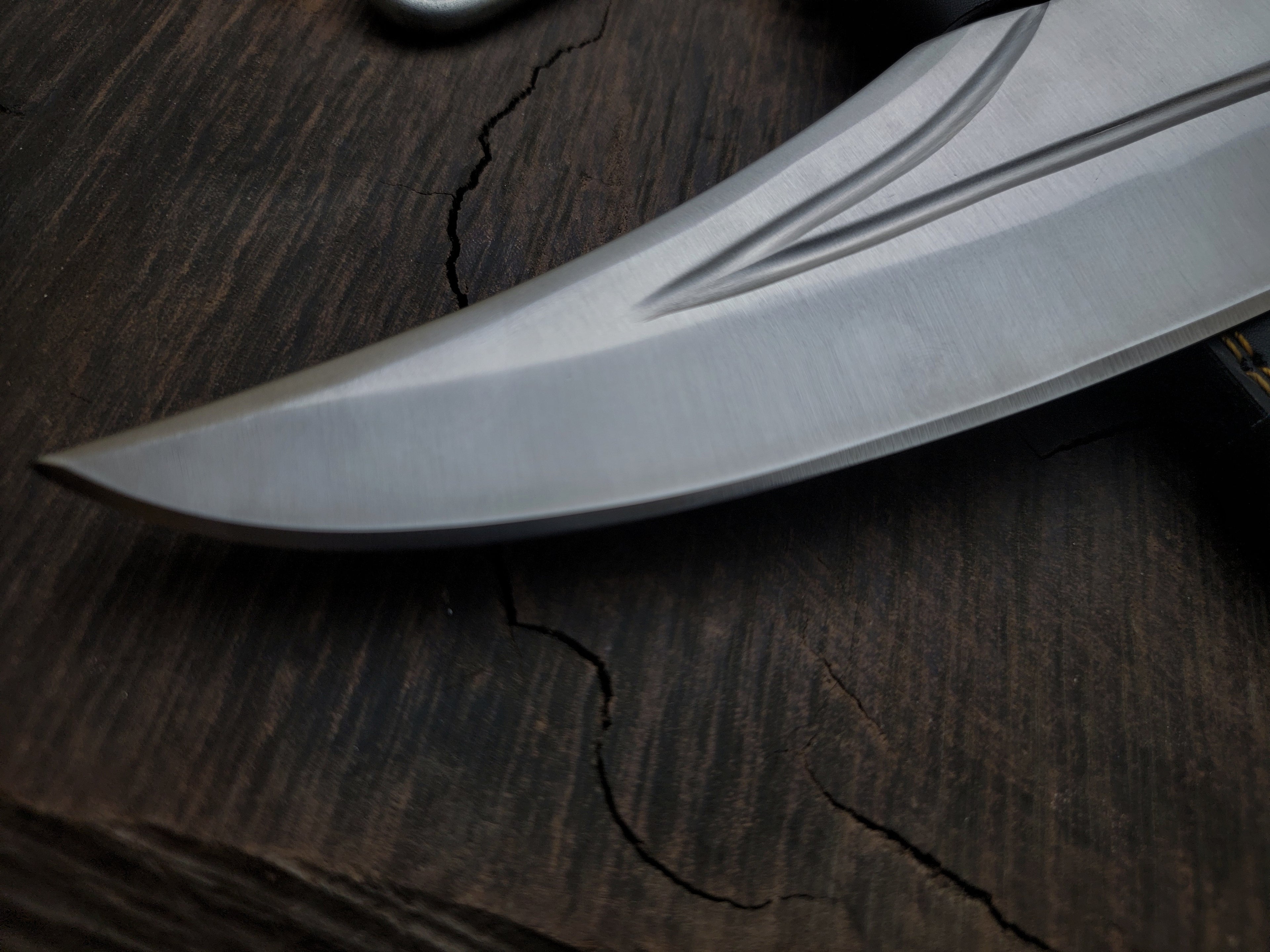 Brad Pitt Movie Bullet Train The Wolf's Replica Knife with Leather Sheath