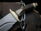 Brad Pitt Movie Bullet Train The Wolf's Replica Knife with Leather Sheath