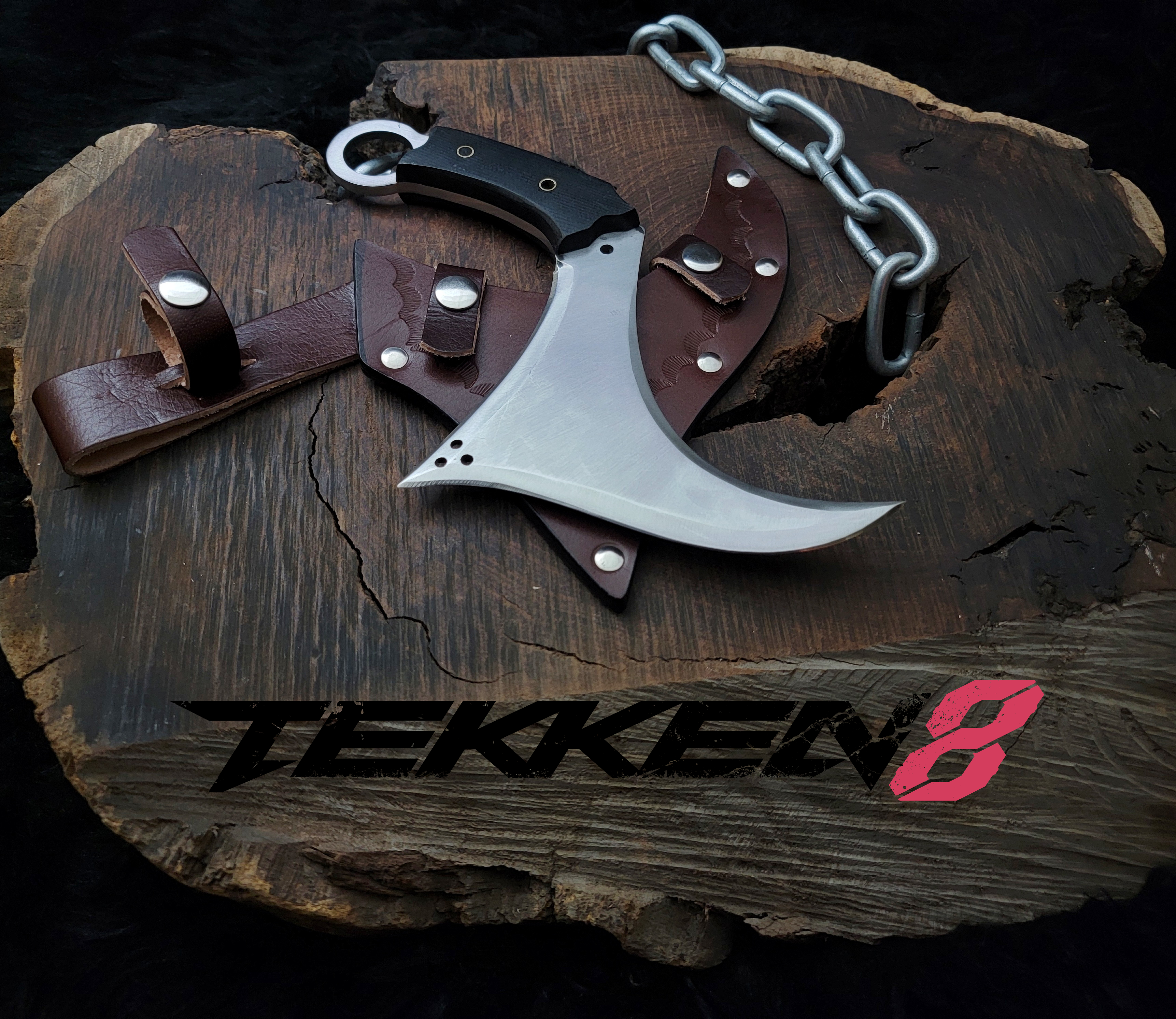 Exclusive Tekken 8 Victor Chevalier Replica Curved Knife