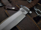 Resident Evil Raccoon City Police Replica Knife with Leather Sheath