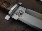 Resident Evil Raccoon City Police Replica Knife with Leather Sheath