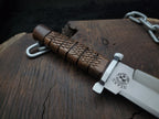 Resident Evil Raccoon City Police Replica Knife with Leather Sheath