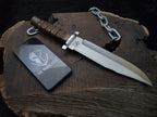 Resident Evil Raccoon City Police Replica Knife with Leather Sheath
