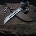 Metal Gear Solid 3 Replica Knife with Leather Sheath | Snake Eater Replica knife