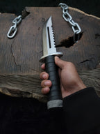 Metal Gear Solid 3 Replica Knife with Leather Sheath | Snake Eater Replica knife