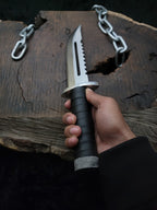 Metal Gear Solid 3 Replica Knife with Leather Sheath | Snake Eater Replica knife