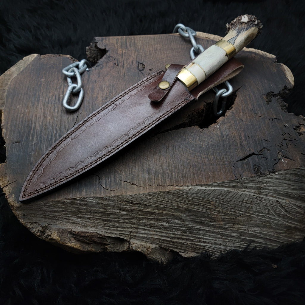 Read Dead Redemption 2 Handmade Replica Knife With Antler Handle