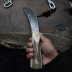 The Texas Chain Saw Massacre Movie Replica Knife with Leather Sheath