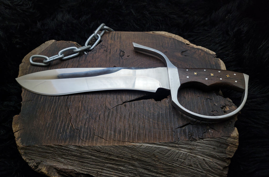 Handmade Wingchun Replica Butterfly Swords With Leather Sheath