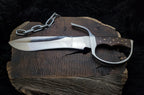 Handmade Wingchun Replica Butterfly Swords With Leather Sheath