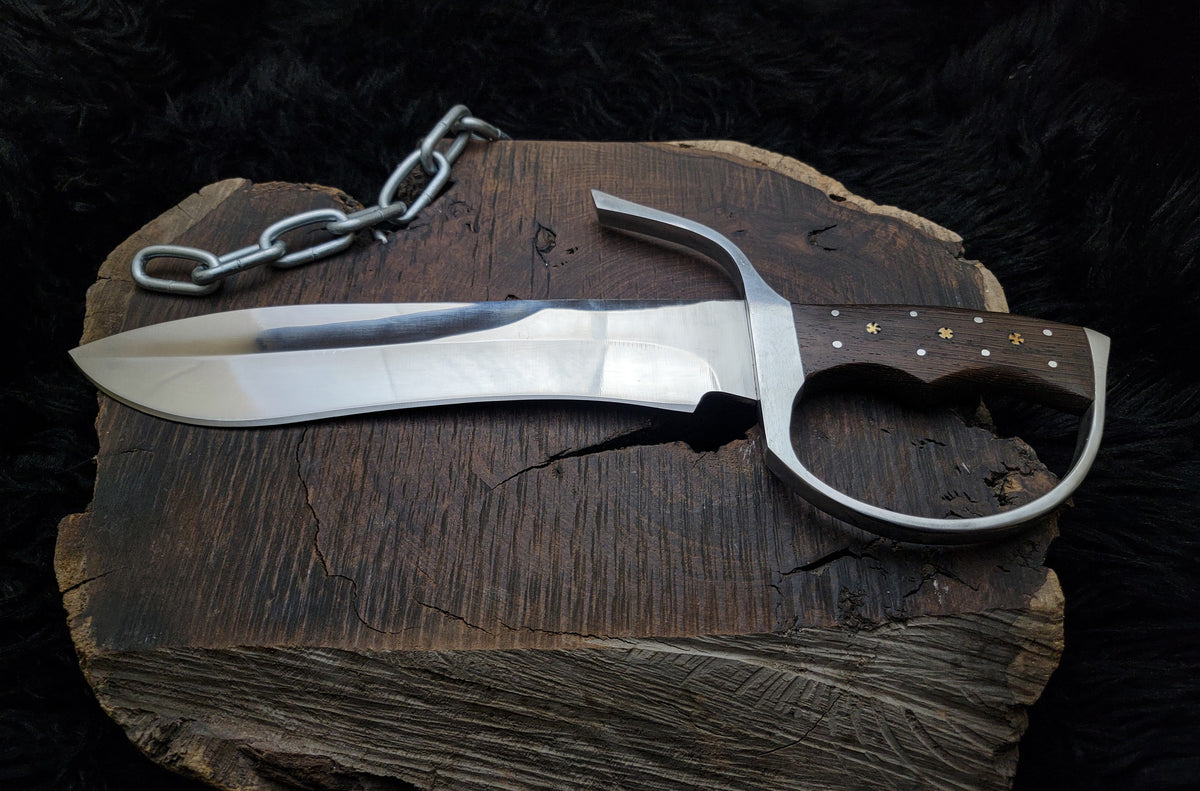 Handmade Wingchun Replica Butterfly Swords With Leather Sheath
