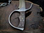 Handmade Wingchun Replica Butterfly Swords With Leather Sheath