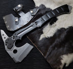 Resident Evil Requiem Replica Axe (Upgraded Version) – Leon Kennedy Hatchet with Leather Sheath