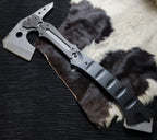 Resident Evil Requiem Replica Axe (Upgraded Version) – Leon Kennedy Hatchet with Leather Sheath