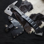 Resident Evil Requiem Replica Axe (Upgraded Version) – Leon Kennedy Hatchet with Leather Sheath