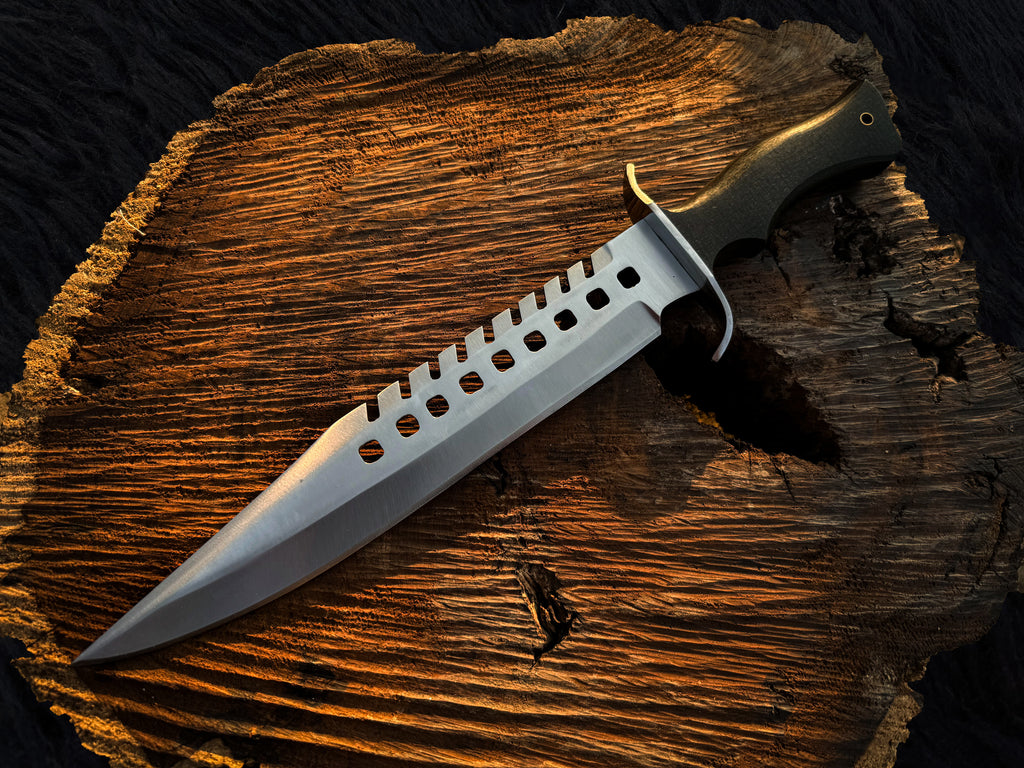The Walking Dead: Handmade Negan Bowie Full Tang Fixed Blade Replica Knife