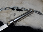 Handmade Supernatural Ruby's Demon Killing Knife | Replica Angel Blade with Leather Sheath