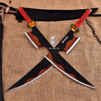 Handmade Demon Slayer Double Sword | Tengen Uzui Nichirin Sword | Anime Cosplay