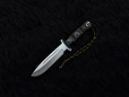 Custom Handmade The Walking Dead Daryl Dixon Replica Knife with Leather Sheath | Full Tang | Stainless Steel | G10 Micarta Handle