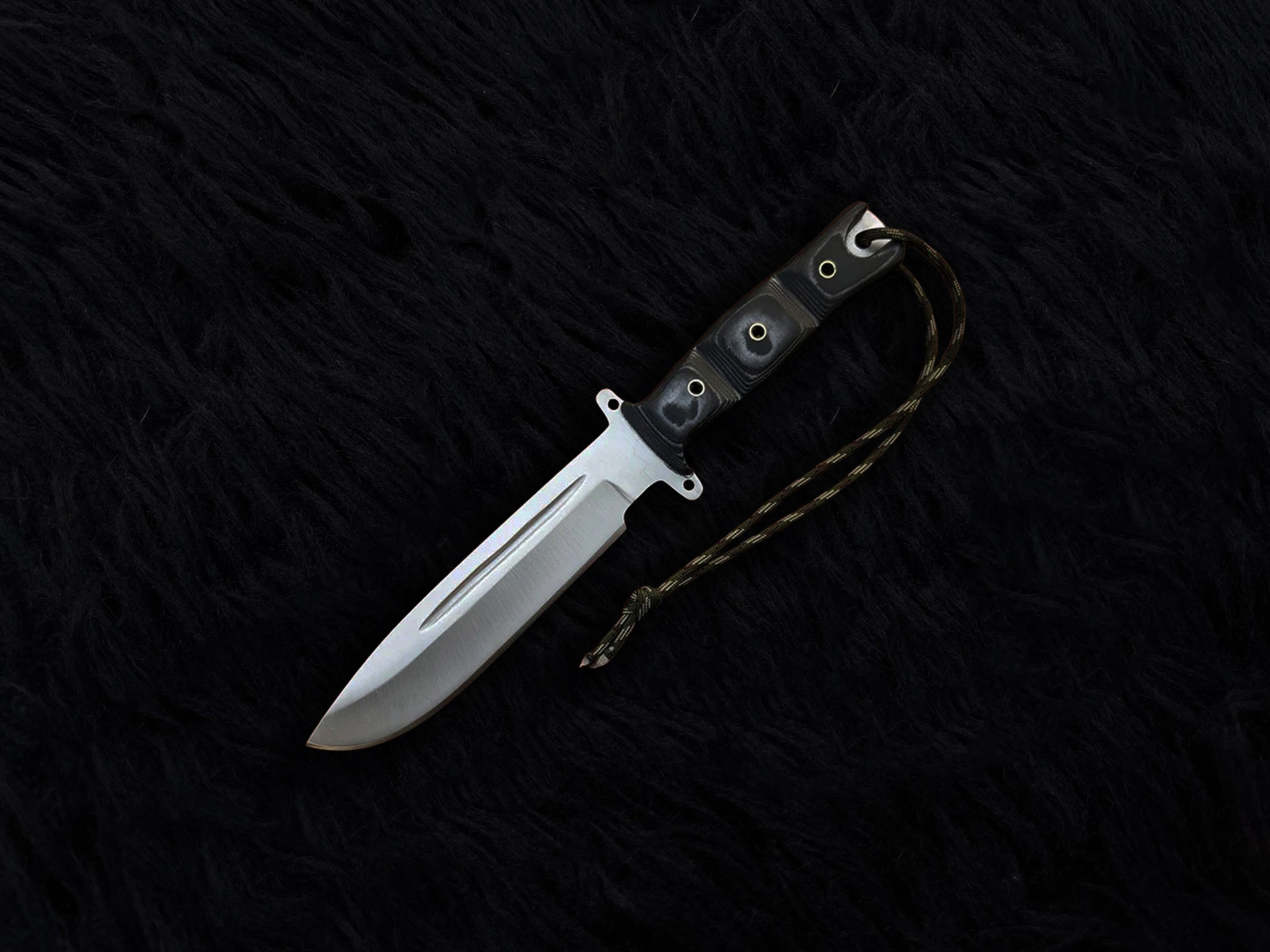 Custom Handmade The Walking Dead Daryl Dixon Replica Knife with Leather Sheath | Full Tang | Stainless Steel | G10 Micarta Handle