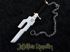 Handmade Jujutsu Kaisen Inspired Replica of Toji Fushiguro's Inverted Spear of Heaven with Chain of A Thousand Miles and Stand