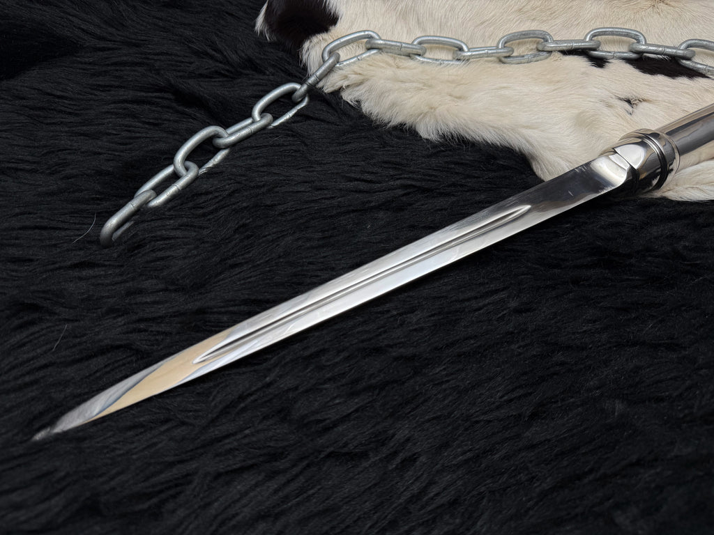 Handmade Supernatural Ruby's Demon Killing Knife | Replica Angel Blade with Leather Sheath