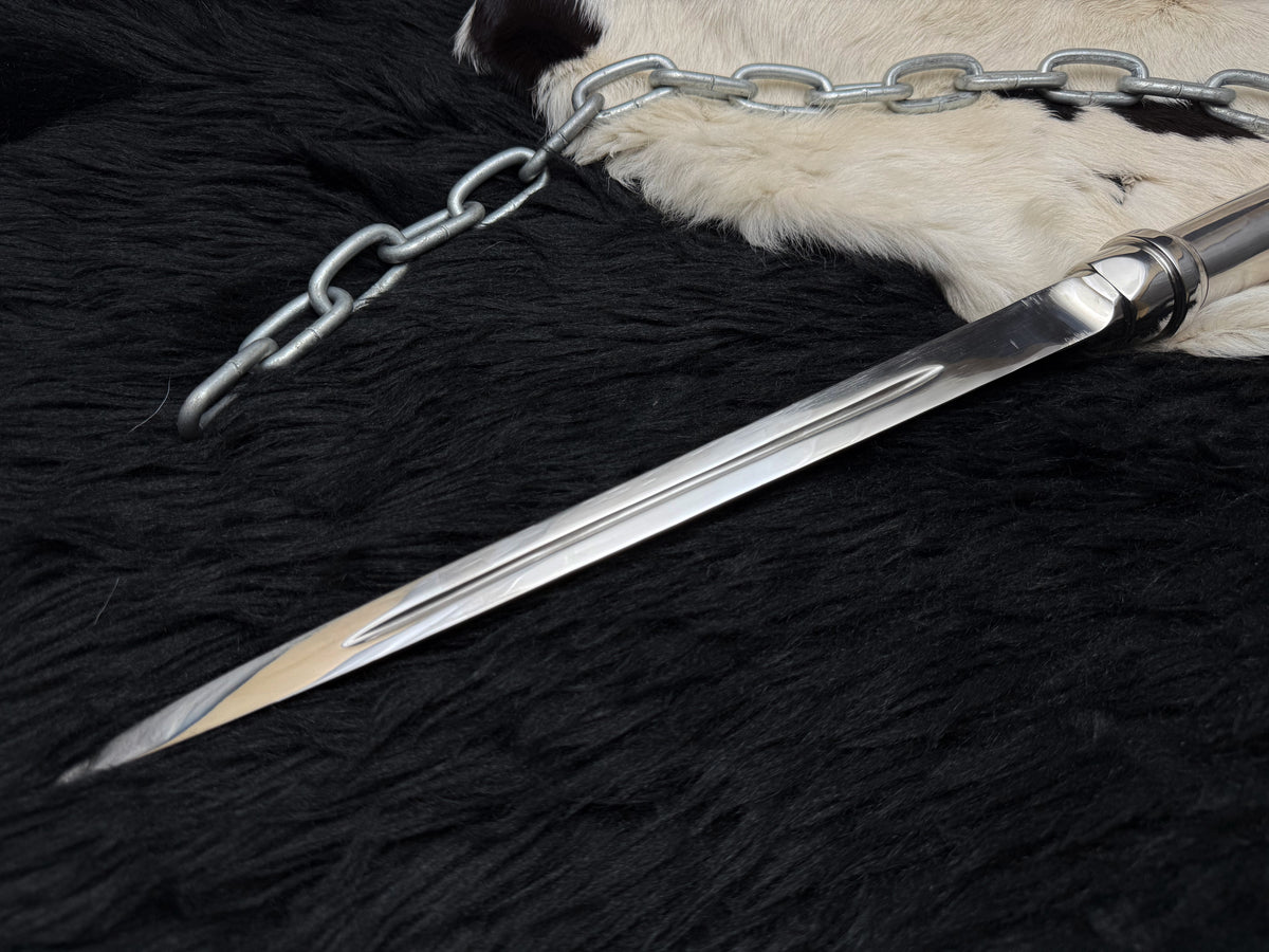 Handmade Supernatural Ruby's Demon Killing Knife | Replica Angel Blade with Leather Sheath