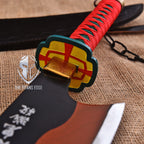 Handmade Demon Slayer Double Sword | Tengen Uzui Nichirin Sword | Anime Cosplay