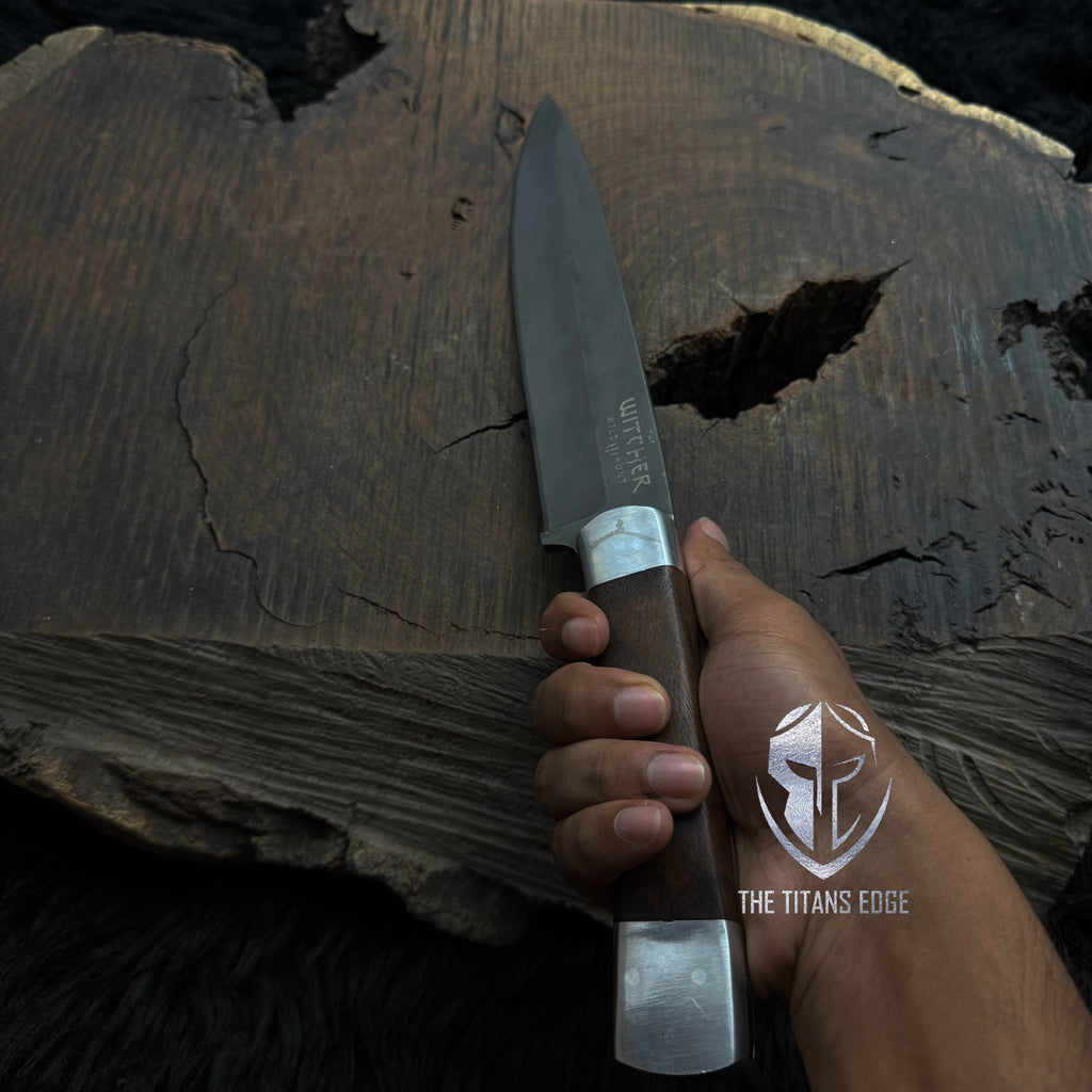 The Witcher 3: Handmade Replica Knife | Wild Hunt | Custom Bowie Knife | Geralts Hunting Knife |