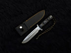 Custom Handmade The Walking Dead Daryl Dixon Replica Knife with Leather Sheath | Full Tang | Stainless Steel | G10 Micarta Handle
