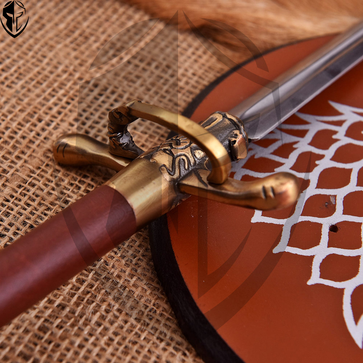Handmade Game of Thrones Arya Stark Replica Needle Sword with Wall Mount