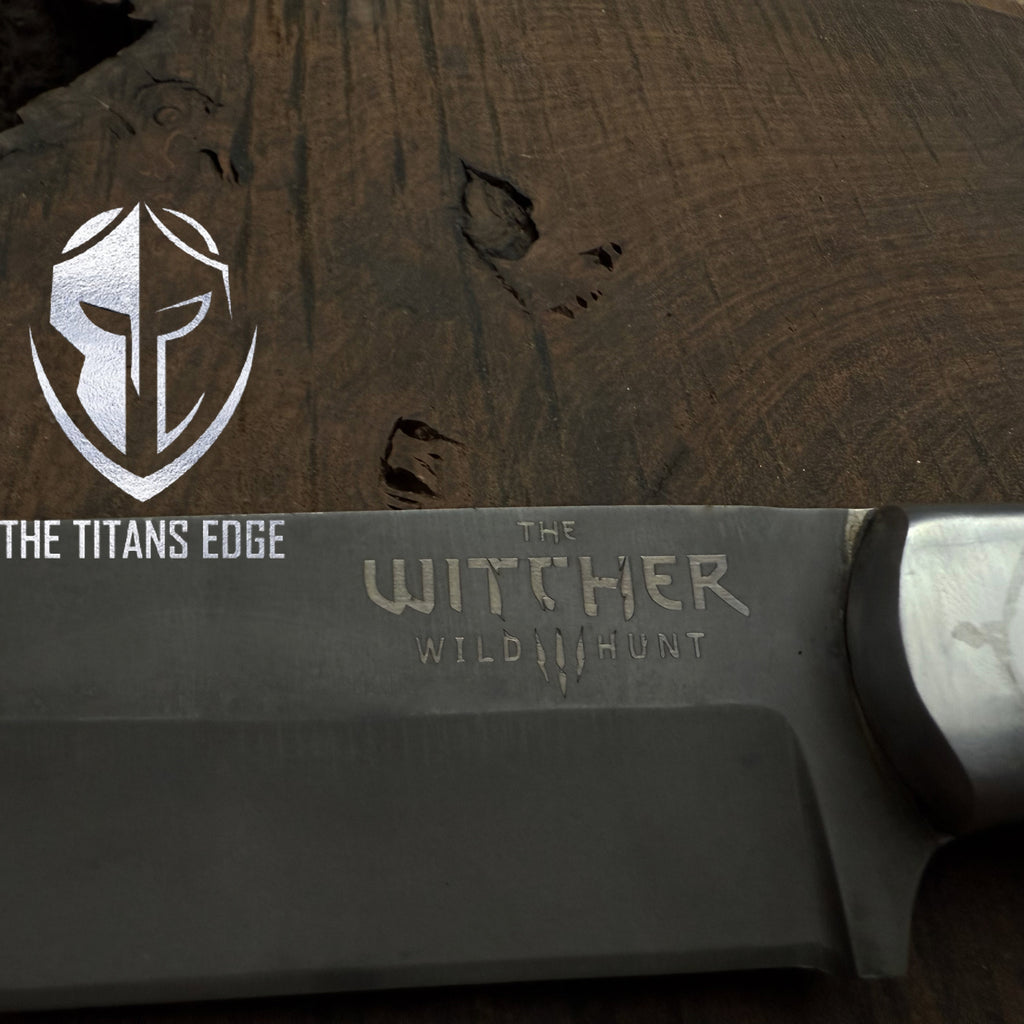 The Witcher 3: Handmade Replica Knife | Wild Hunt | Custom Bowie Knife | Geralts Hunting Knife |