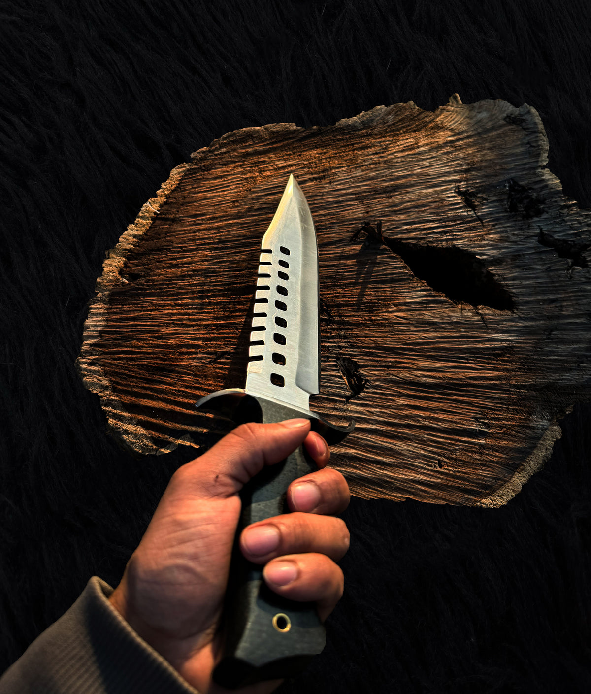 The Walking Dead: Handmade Negan Bowie Full Tang Fixed Blade Replica Knife