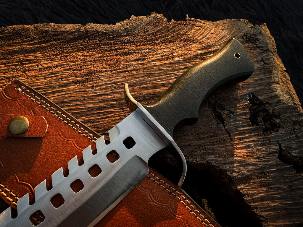 The Walking Dead: Handmade Negan Bowie Full Tang Fixed Blade Replica Knife
