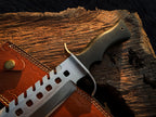 The Walking Dead: Handmade Negan Bowie Full Tang Fixed Blade Replica Knife