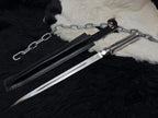 Handmade Supernatural Ruby's Demon Killing Knife | Replica Angel Blade with Leather Sheath