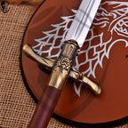 Handmade Game of Thrones Arya Stark Replica Needle Sword with Wall Mount