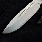 Custom Handmade The Walking Dead Daryl Dixon Replica Knife with Leather Sheath | Full Tang | Stainless Steel | G10 Micarta Handle