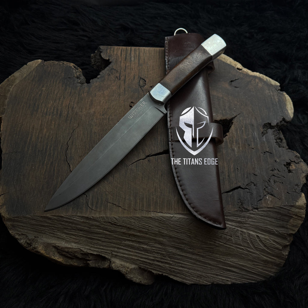 The Witcher 3: Handmade Replica Knife | Wild Hunt | Custom Bowie Knife | Geralts Hunting Knife |