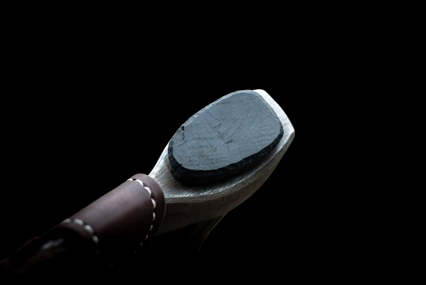 Handmade Premium Full length Carved Green Axe