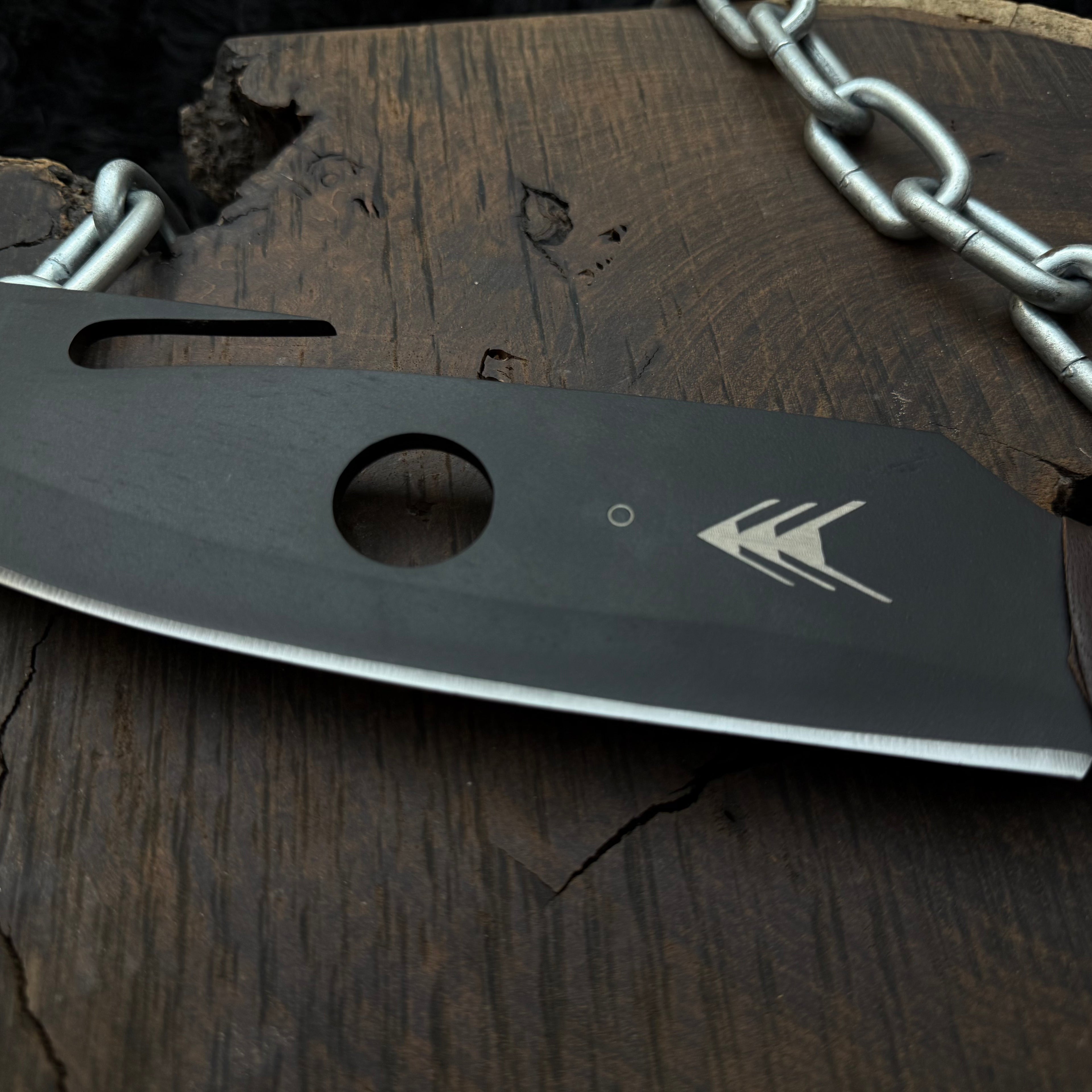 Handmade Destiny 2 (Black) Gun Slinger Replica Knife with Leather Sheath